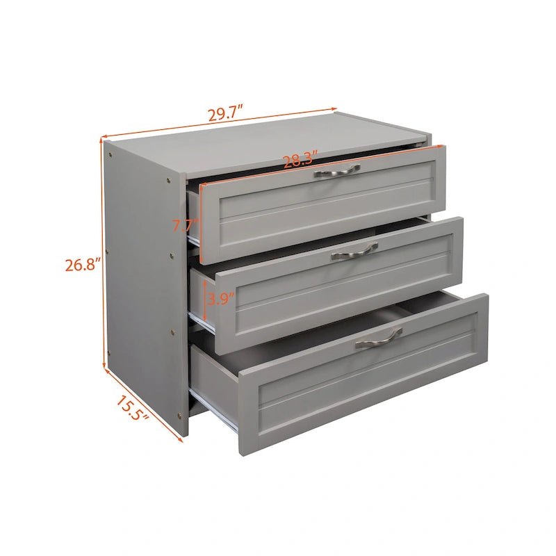 Low Twin Size Loft Bed with Cabinets, Shelves and Slide - Espresso