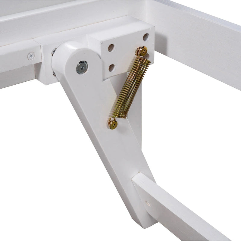 Lit plateforme double avec lit gigogne réglable