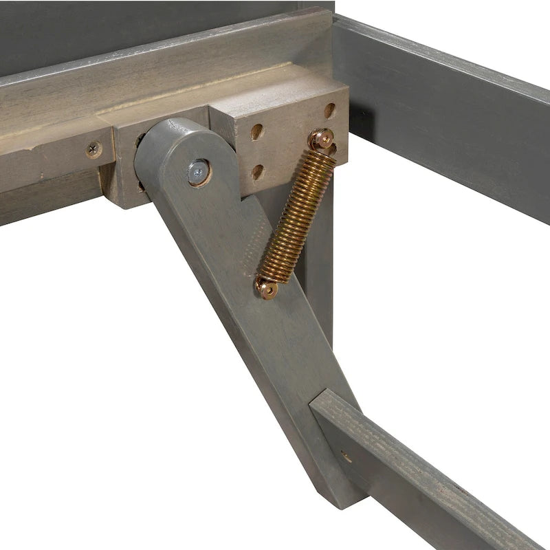 Lit plateforme double avec lit gigogne réglable