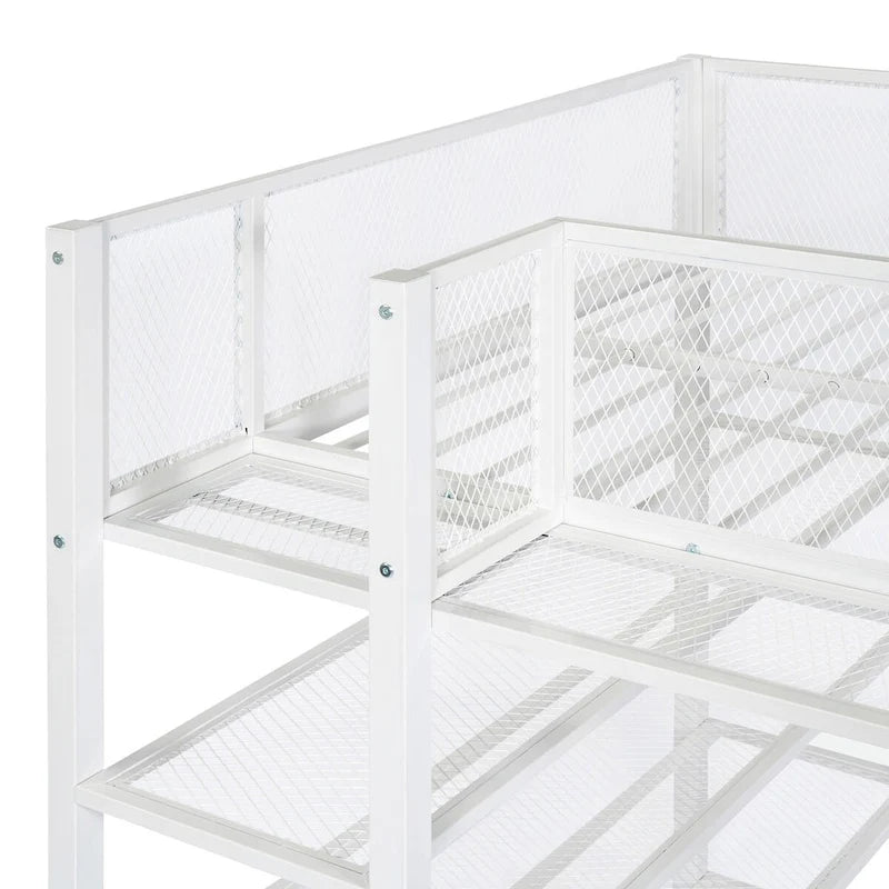 Lit mezzanine multifonctionnel de style moderne