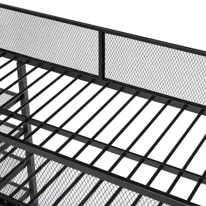 Lit mezzanine multifonctionnel de style moderne