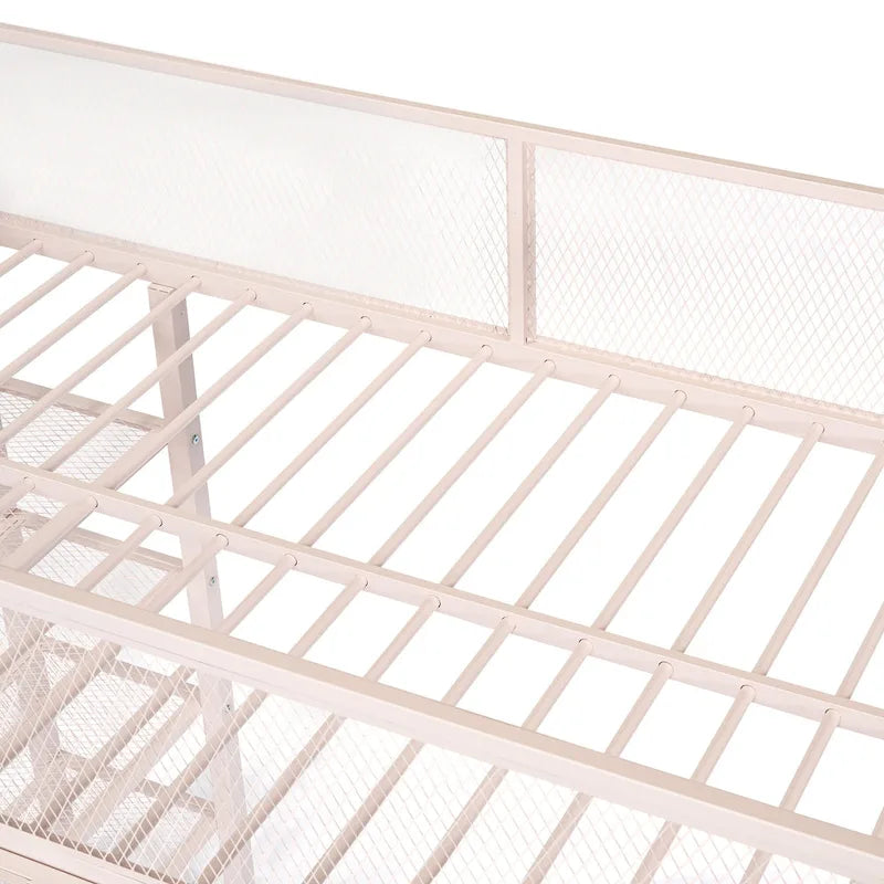 Lit mezzanine multifonctionnel de style moderne